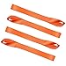 JCHL Soft Loops Tie Down Straps 4pk 12000lbs Max Strength 18X17 Heavy Duty Motorcycle Tie Downs for use with Ratchet Strap Secure Trailering of Motorcycles Kayak Jeep ATV UTV - Image 2