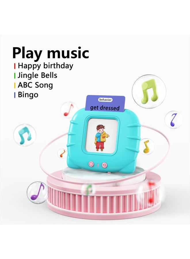 Lapare Talking Flash Cards Toys for Toddlers 2 3 4 5 6, Learn ABC Letters, Numbers 0-100,Phrases,Objects, Adjectives, and More Dolch Sight Words, 280 Cards with 560 Words/Phrases - Image 4