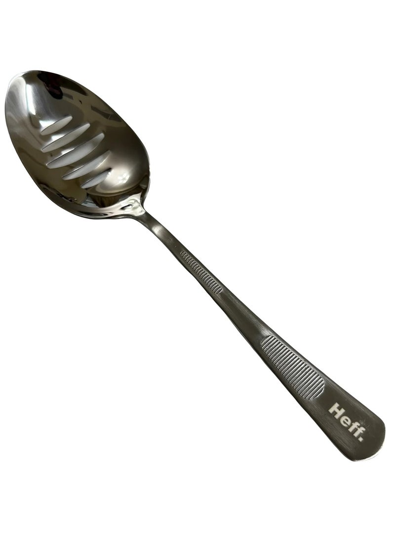 Large Slotted Spoon (Shiny Silver)