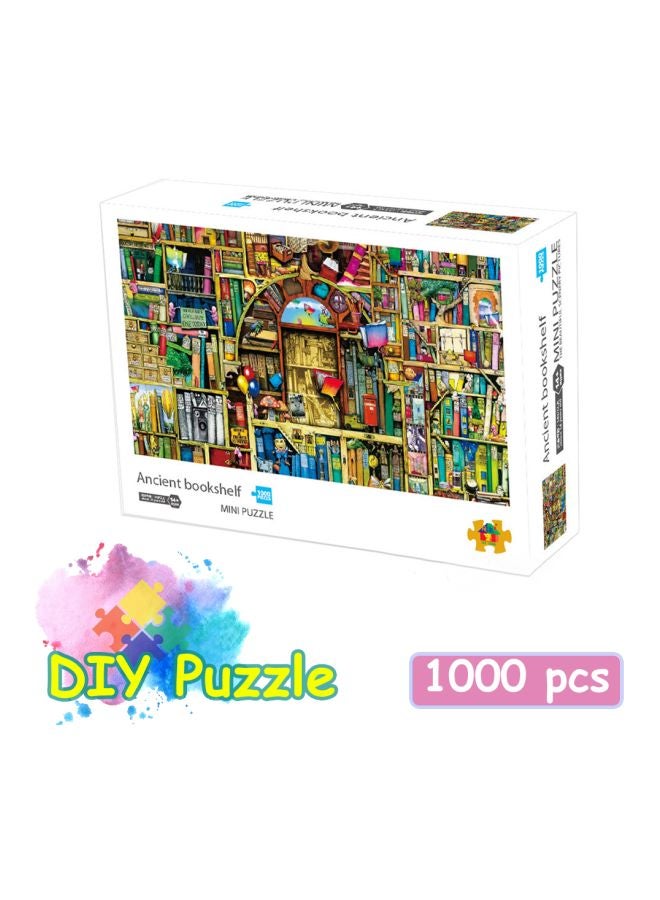1000-Piece Ancient Bookshelf Jigsaw Puzzle - Image 3