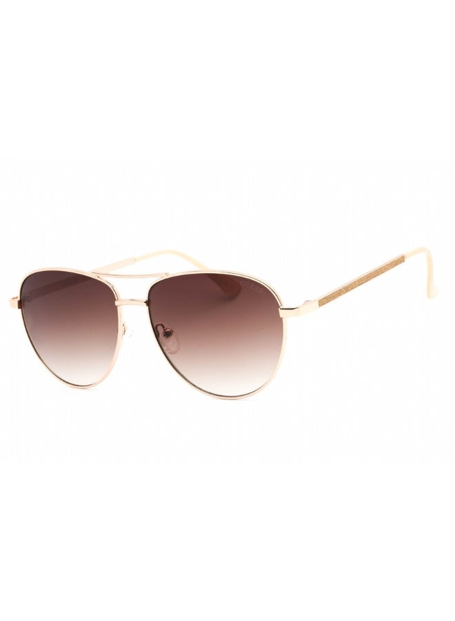 GUESS Women's Aviator Sunglasses - GF6157 -  Lens Size: 58 mm