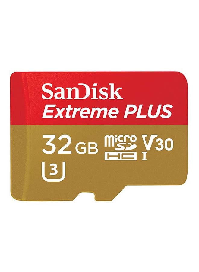 sandisk 32 GB  Extreme microSDHC UHS-I U3 Memory Card Read Speed Up to 100MB/s Speed Class 30 (V30) SDSQXAF-032G-GN6MN - Image 2
