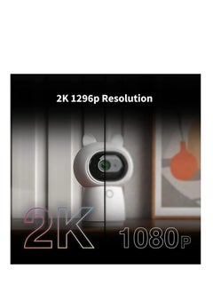 Aqara Aqara 2K Security Indoor Camera Hub G3, AI Facial and Gesture Recognition, Infrared Remote Control, 360° Viewing Angle via Pan and Tilt-White  - Image 2