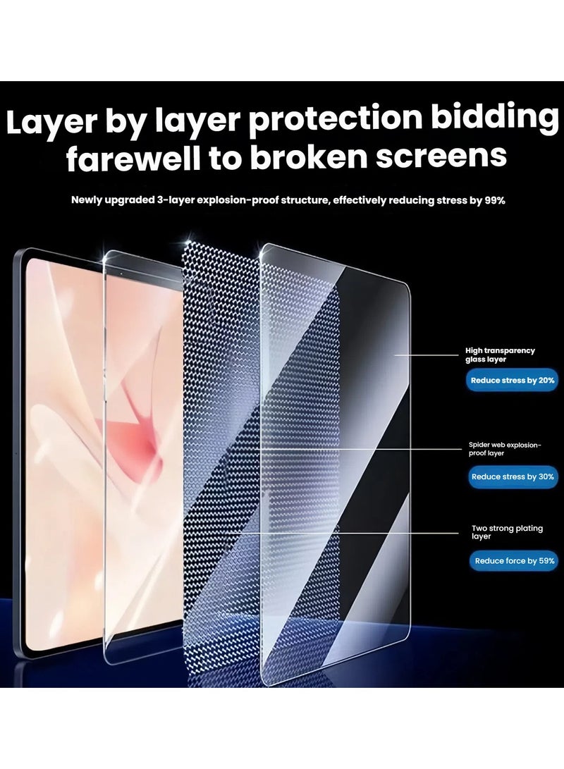 Screen Protector Compatible with Honor Pad X7 8.7 inch 2025 Tablet, 360 Degree  glass Film,Anti-Glare,Bubble Free - Image 5