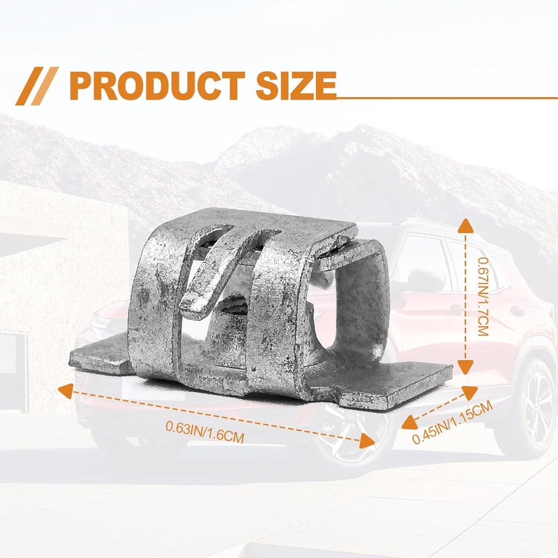 TOPCNOEM 25PCS Front Bumper Specialty Nuts - Image 2
