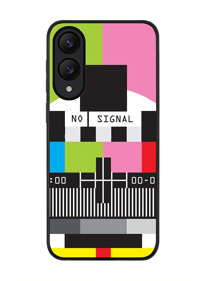 Stylizedd For Samsung Galaxy S25 Edge Case,Slim fit Camera Protection, Shockproof Thin Phone cover  - No Signal TV