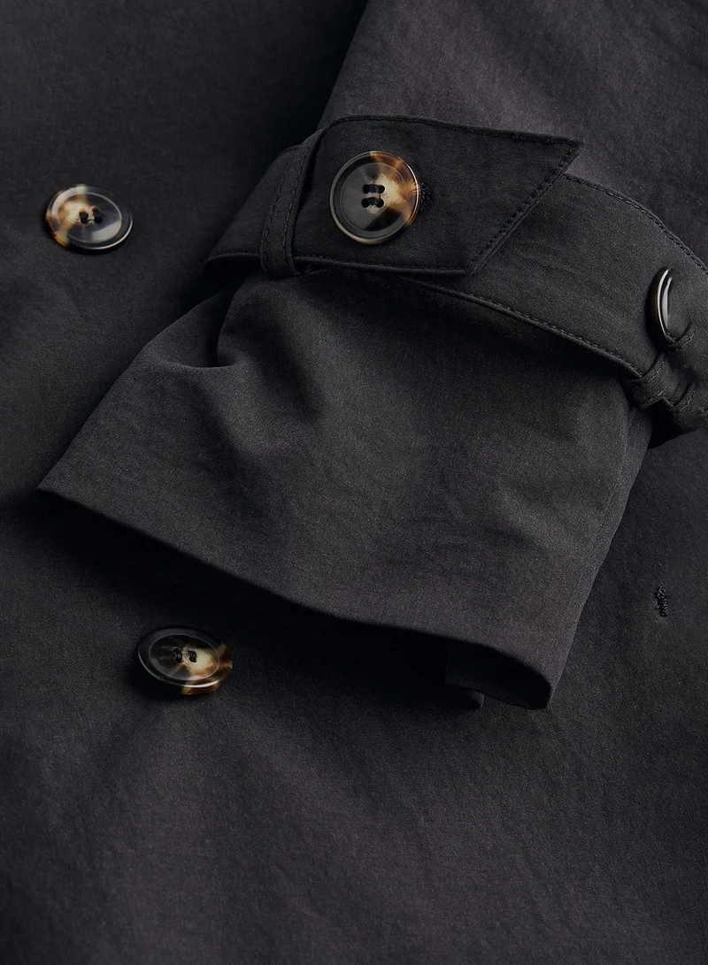 اتش اند ام Double-Breasted Trenchcoat
