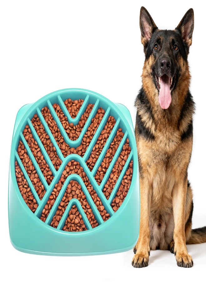 KASBAH Slow Feeder Dog Bowls Large Breed, 5 Cups Capacity for Wet & Dry Food, Puzzle Maze Bowl for Fast Eaters, Non-Slip Base, BPA Free, Helps Prevent Bloat and Aid Digestion - Image 1