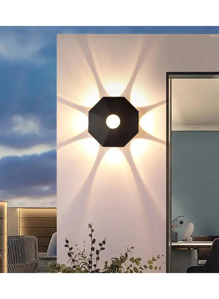 Next Life Modern Outdoor Wall Light Waterproof Wall sconce For Garden Lawn And Balcony - Image 3