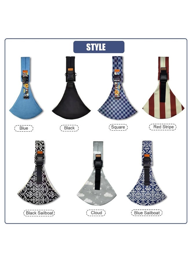 Baby Sling Carrier,Baby Sling,Toddler Carrier,Adjustable and Non-Slip Hip Seat Carriers Carrying 10-30 lbs(Bluesail) - Image 2