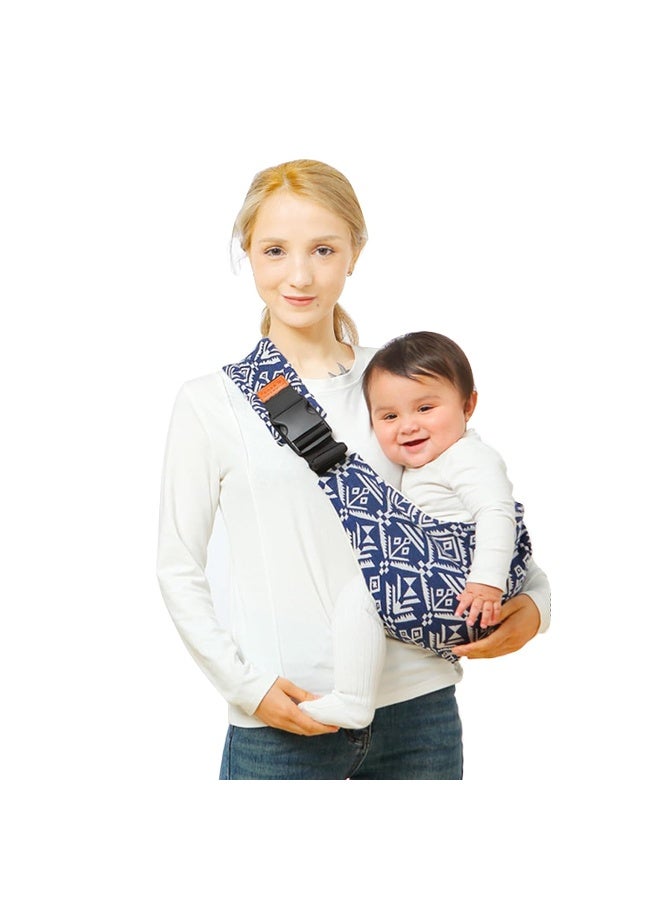 Baby Sling Carrier,Baby Sling,Toddler Carrier,Adjustable and Non-Slip Hip Seat Carriers Carrying 10-30 lbs(Bluesail) - Image 1