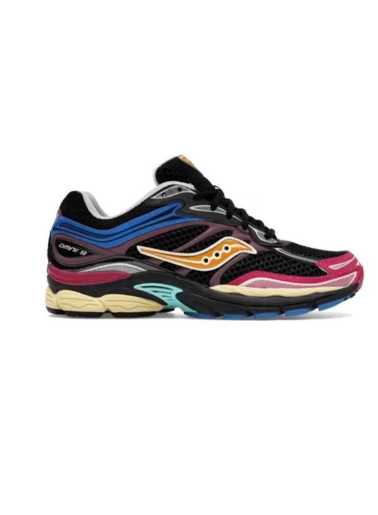 Saucony Omni 9 Women's Running Shoes - Lightweight Breathable Mesh Athletic Sneakers with Responsive Cushioned Midsole, Durable Rubber Outsole, Comfortable Sports Shoes for Running, Walking, Gym, Training & Everyday Wear - Image 1