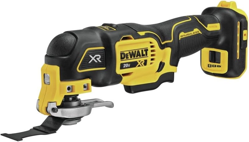 DEWALT 20V MAX XR Oscillating Tool Kit with Blades, 3 Speed Cordless Brushless Multitool, Up to 20,000 OPM, LED Light, Battery and Charger Included (DCS356C1) - Image 4