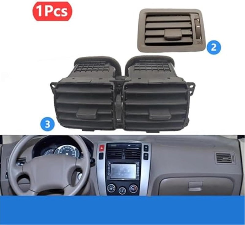 DEMULAX Car Air Vent for Hyundai Tucson 2004-2005 - Image 2