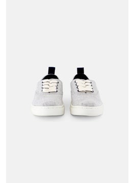 TOMS Kids Boy Lace Up Shoes, Grey  - Image 4
