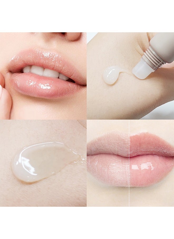 lakerain Summer Special Lip Balm Butter, Reduce Lip Lines, Soothing Moisturizing Tinted Lip Mask, Repair Dry Cracks Lip Oil - Vanilla 01(15G/0.5 OZ)  - Image 3