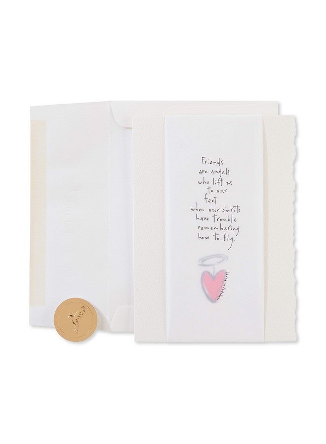 Papyrus Religious Friendship Card (Friends Are Angels) - Image 1