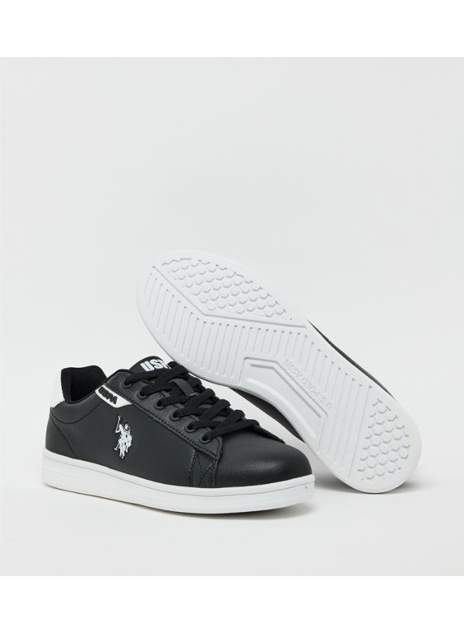 U.S. Polo Assn. Men’s Black COSTA GLB 6FX Sneakers – Classic Lace-Up Casual Shoes for Everyday Style - Image 5
