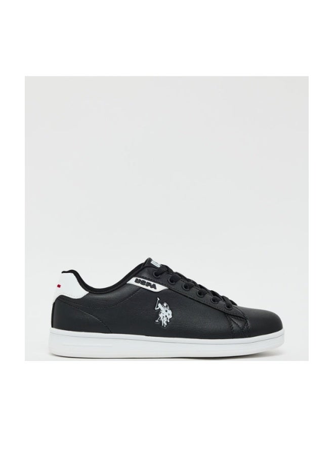U.S. Polo Assn. Men’s Black COSTA GLB 6FX Sneakers – Classic Lace-Up Casual Shoes for Everyday Style - Image 1