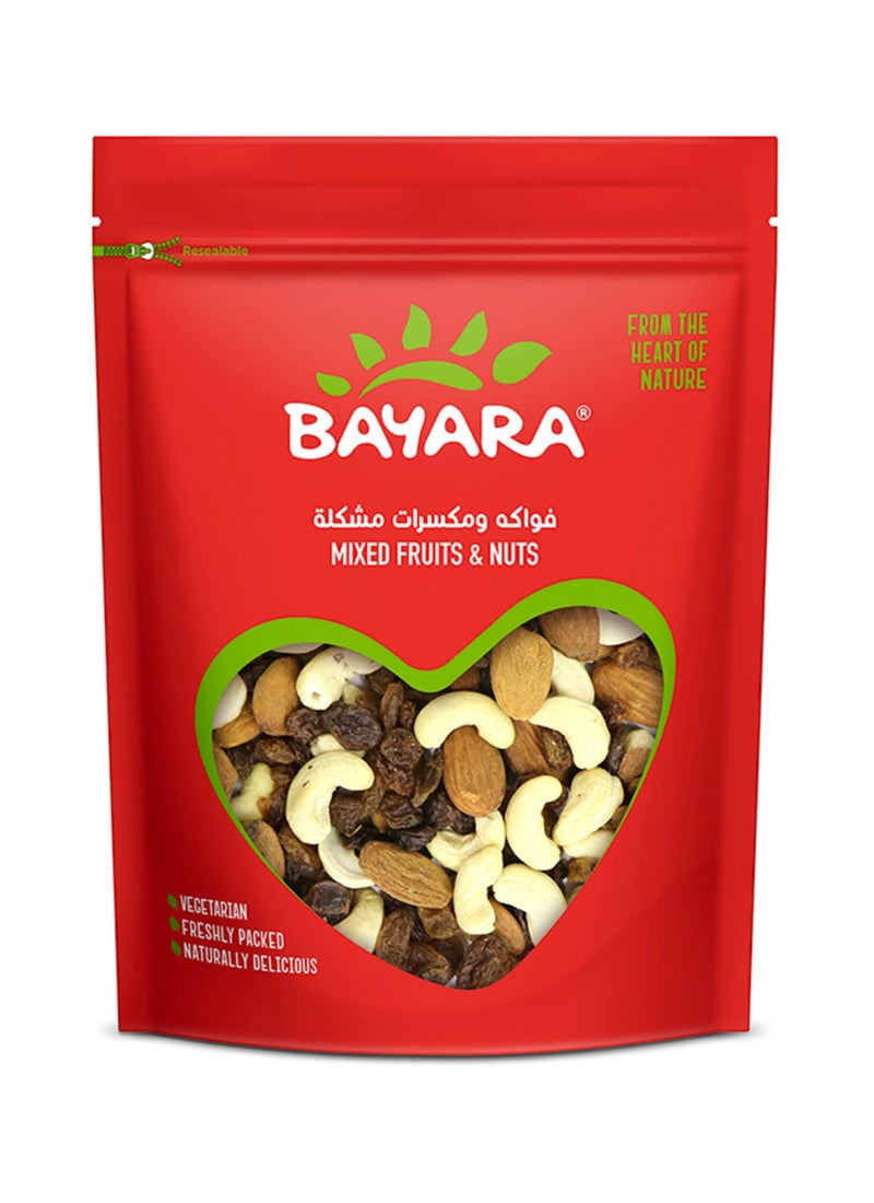 noon Bayara Mixed Dried Fruits And Nuts 400grams + Barbican Malt Beverage, Can, 250ml X 6 Pack of 6 - Image 2