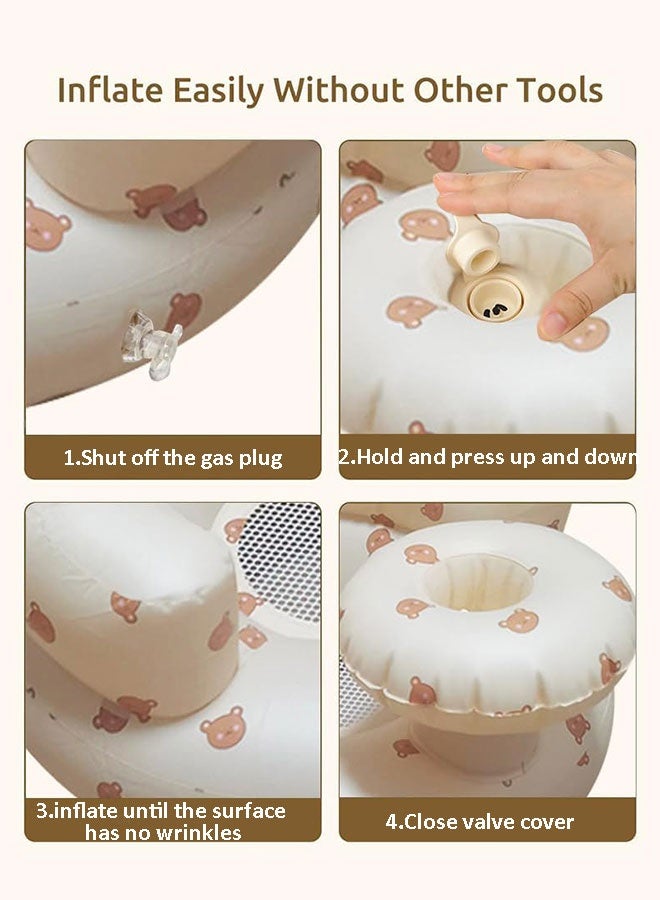 سوبر زي يوث قابل للنفخ طفل كرسي تثبيت, طفل قابل للنفخ مقعد - Image 2