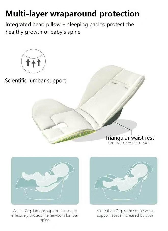 Gonice Carrier Portable Baby Car Seat with Full Body Support Cushion  - Image 5