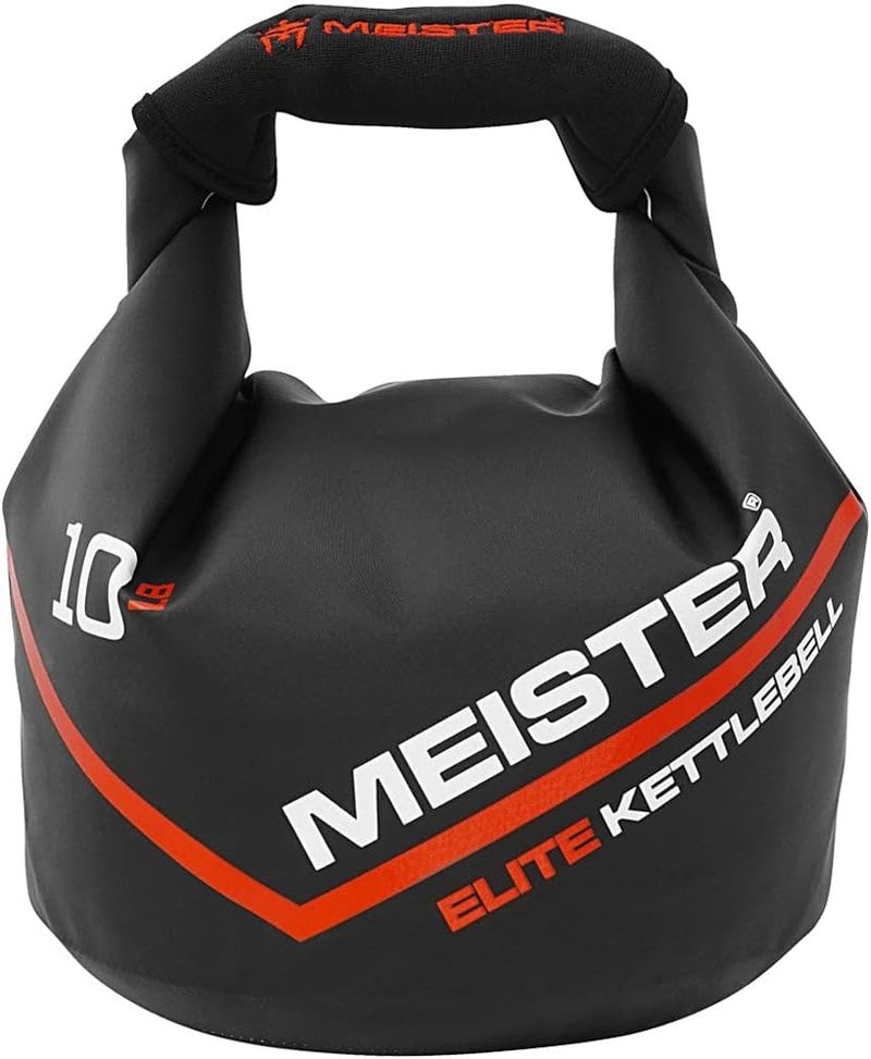 Meister Elite Portable Sand Kettlebell - Soft Sandbag Weight - 10/15/20lb - Image 1