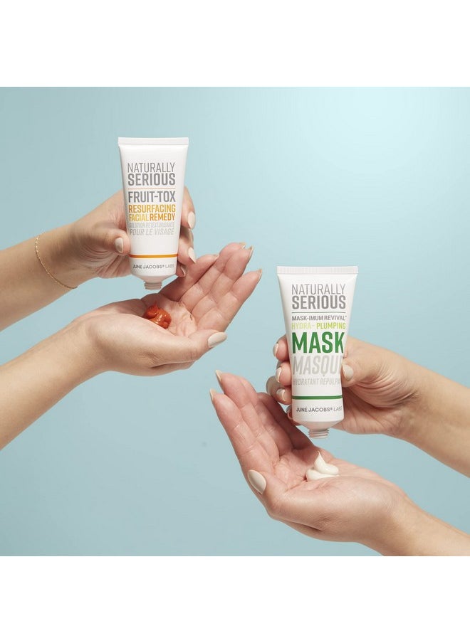NATURALLY SERIOUS - | Fruittox Natural Resurfacing Facial Remedy Exfoliator Brightening Treatment Vegan Skincare Crueltyfree Skincare - Image 1