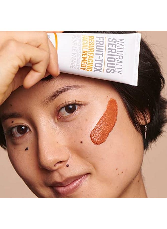 NATURALLY SERIOUS - | Fruittox Natural Resurfacing Facial Remedy Exfoliator Brightening Treatment Vegan Skincare Crueltyfree Skincare - Image 1