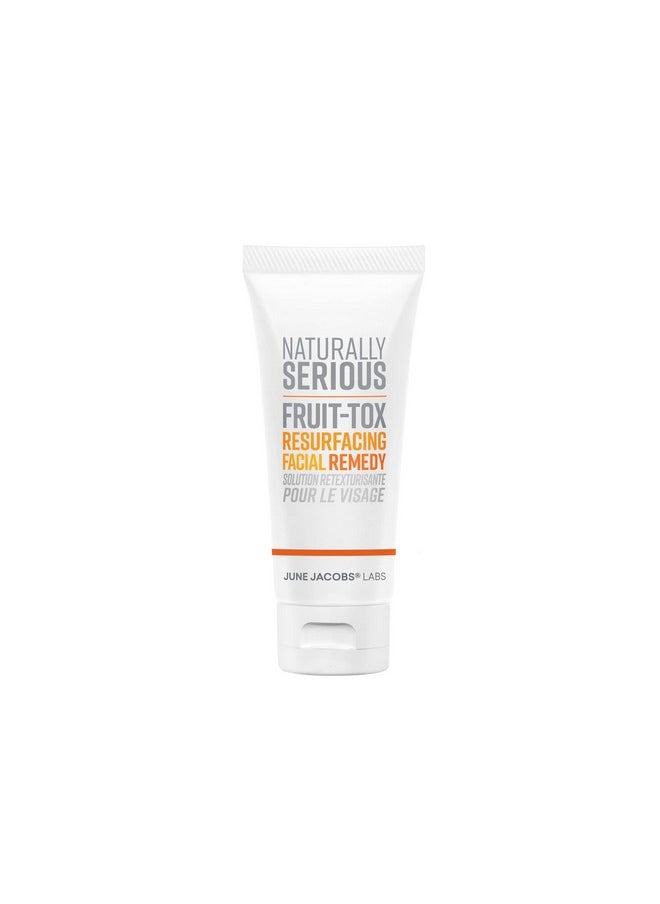 NATURALLY SERIOUS - | Fruittox Natural Resurfacing Facial Remedy Exfoliator Brightening Treatment Vegan Skincare Crueltyfree Skincare - Image 1