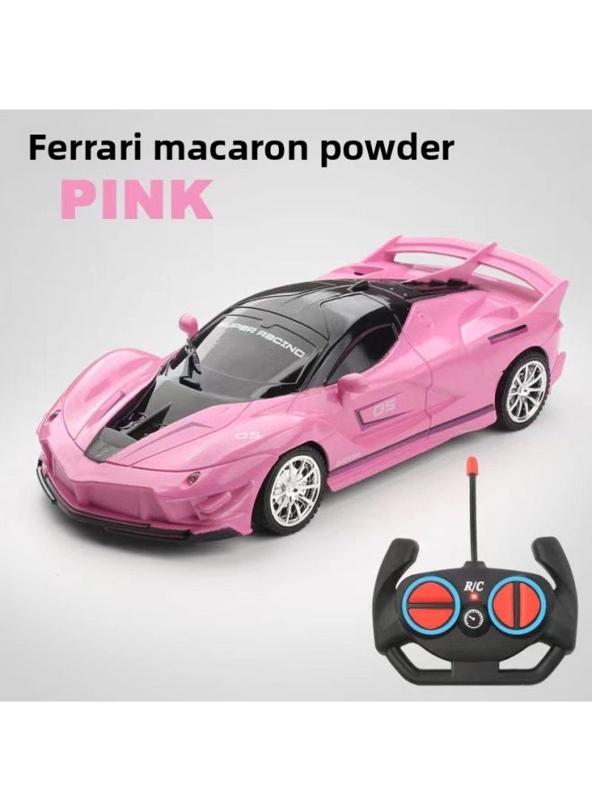 Remote Control Toy Car Car Rechargeable High-speed Electric Drift Run Four-way Race Children Boys Direct Wholesale-Color:2024 Popular Racing Car-fara Electric Purple [gift Box]-Scale:1 Package Special Charging Set + Remote Control [strong Power]  - Image 2