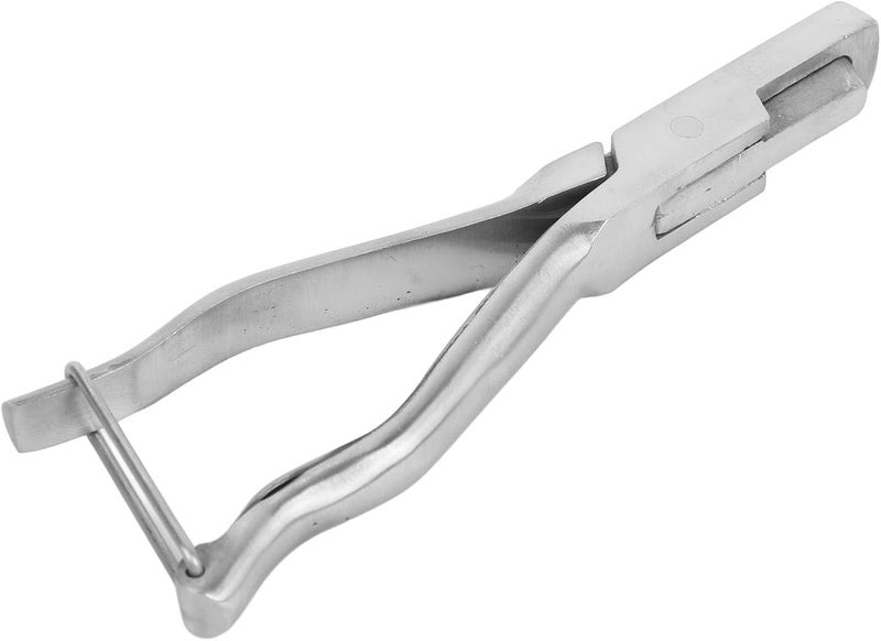 Zerodis Stainless Steel Ear Tag Applicator, Cow Ear Notcher with Ergonomic Handle, Pliers for Farm Animals, Cattle and Sheep - Image 2