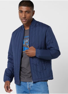 Zip Through Bomber Jacket