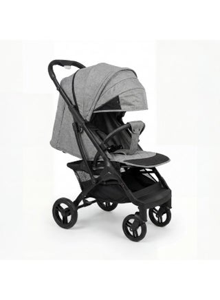 Ultra-Lightweight Aluminum Premium Baby Stroller – All-Wheel Independent Suspension, 360° Swivel Rubber Tires, & Integrated Travel Trolley System