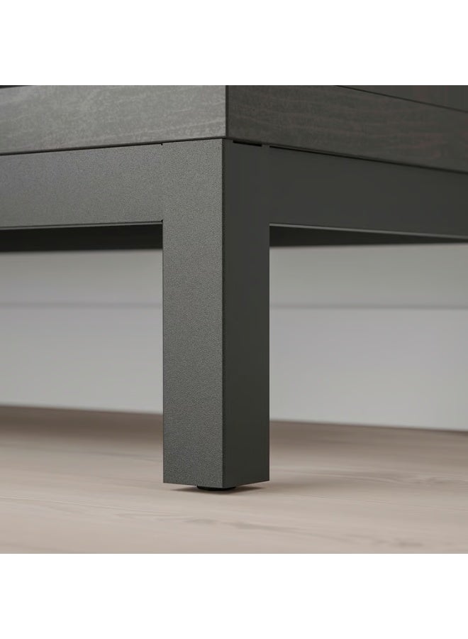 IKEA (IKEA) إطار سفلي أسود 76×39×18 سم - Image 3