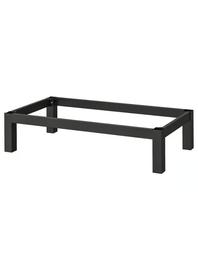 IKEA (IKEA) إطار سفلي أسود 76×39×18 سم - Image 1