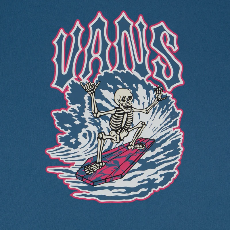 VANS Kids' Surfin Skeleton T-Shirt