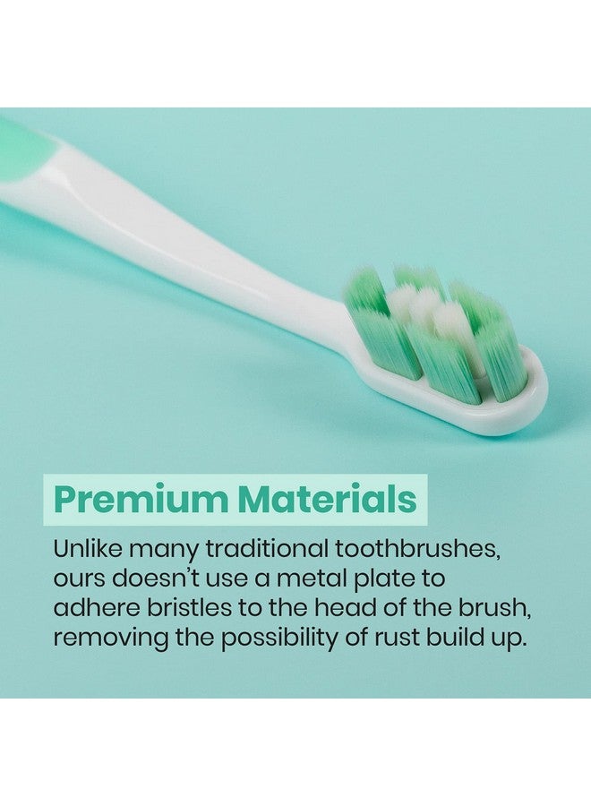 Lindo Ultrafine Toothbrush - for Sensitive Gums and Teeth, 12000+ Ultra Fine Bristles, Soft and Gentle, Deep Clean, Pack of 4 - Image 4