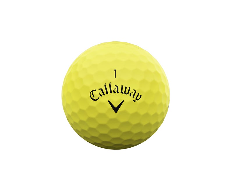 Callaway Golf Supersoft Golf Balls (2023, Yellow) - Image 4