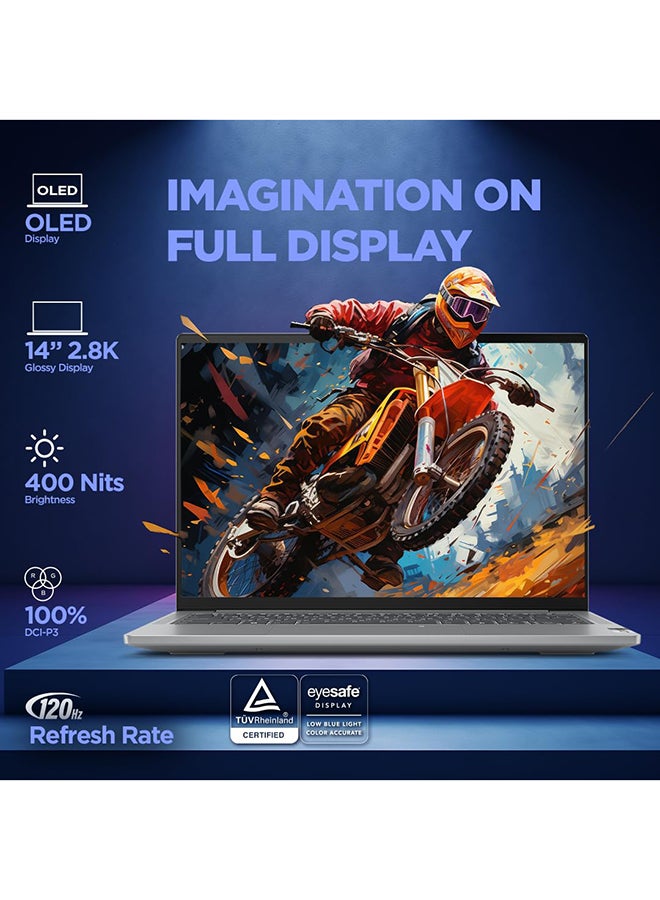 DELL Renewed – Lenovo Pro 14 Plus Laptop With 14-Inch Display, Intel Core Ultra 5/32GB RAM/512GB SSD/Windows 11 English grey - Image 3