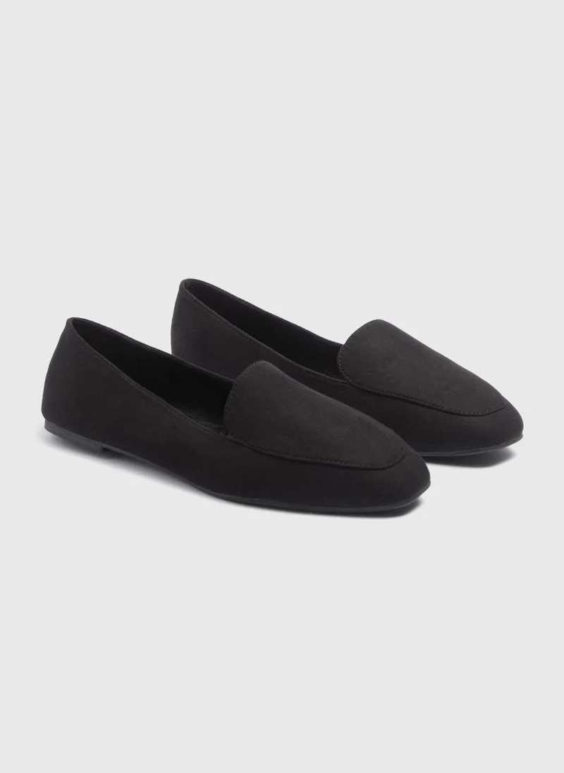 ماتلان Black Slipper Loafers