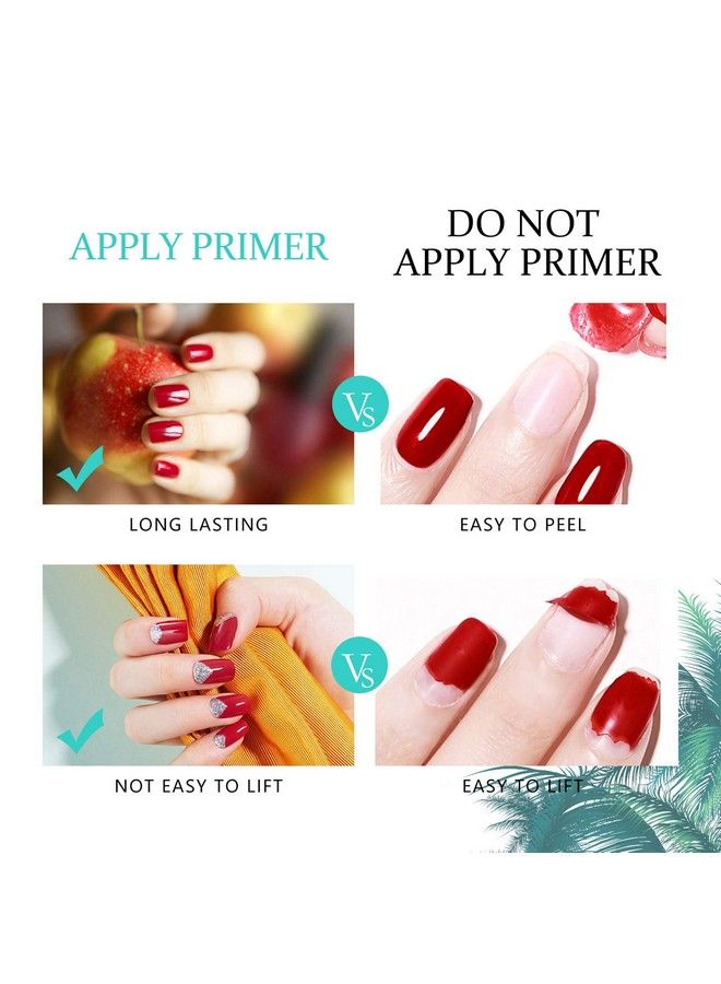 Gellen Nail Dehydrator And Nail Primer Longlasting Air Dry (Acid Free) For Acrylic Powder And Gel Nail Polish Superior Protein Bonding 15Ml / 0.5 Oz Each - Image 4