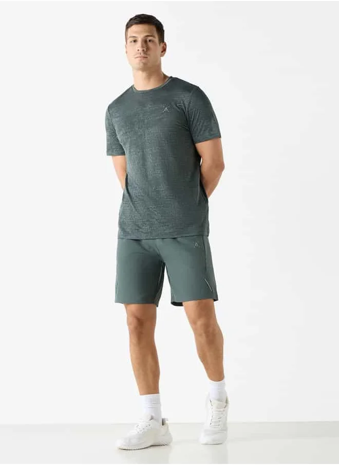 ADOT by Splash Plain Shorts with Drawstring Closure and Pockets