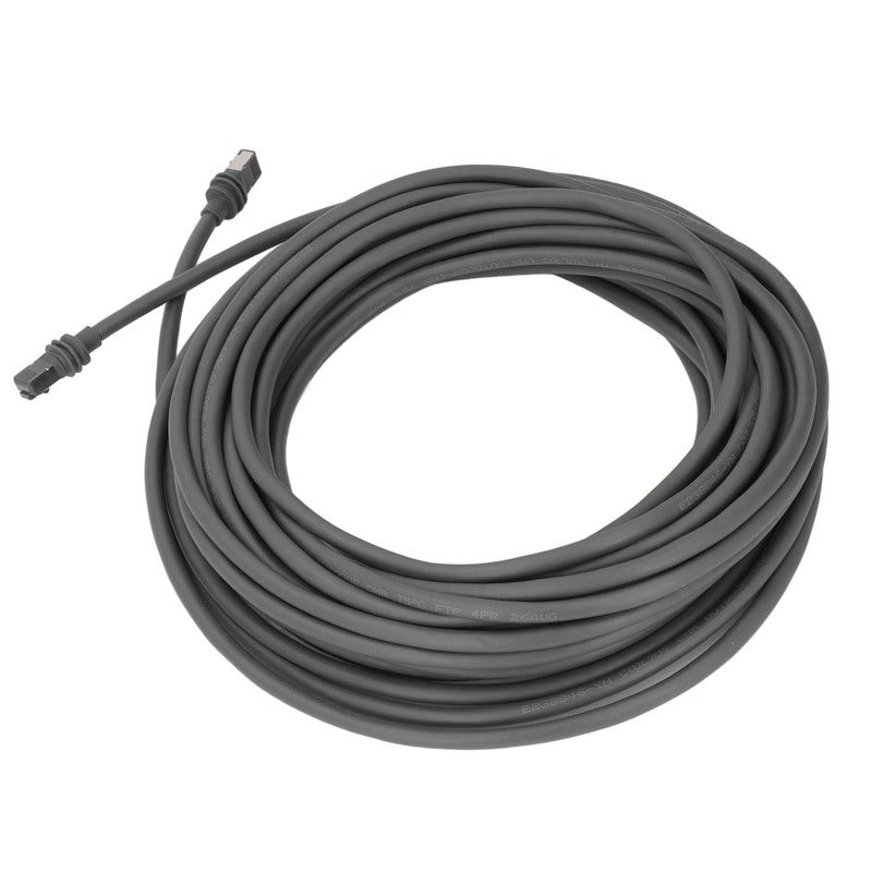 Rectangular Satellite Cable: 24AWG Single Core Copper Cat6 Cable With Gold Plated RJ45 Connector - Waterproof Heavy Duty Long Lasting Cable for Indoor Outdoor Satellite Dish Router Internet Access - Image 5