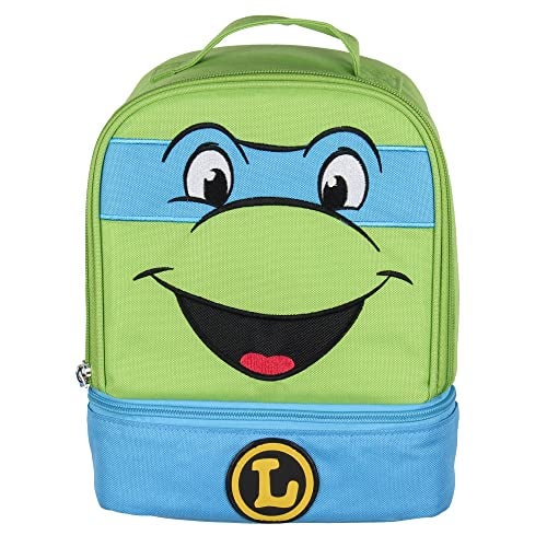 INTIMO Teenage Mutant Ninja Turtles TMNT All Turtles Dual Compartment Lunch Box Leonardo 9 - Image 3