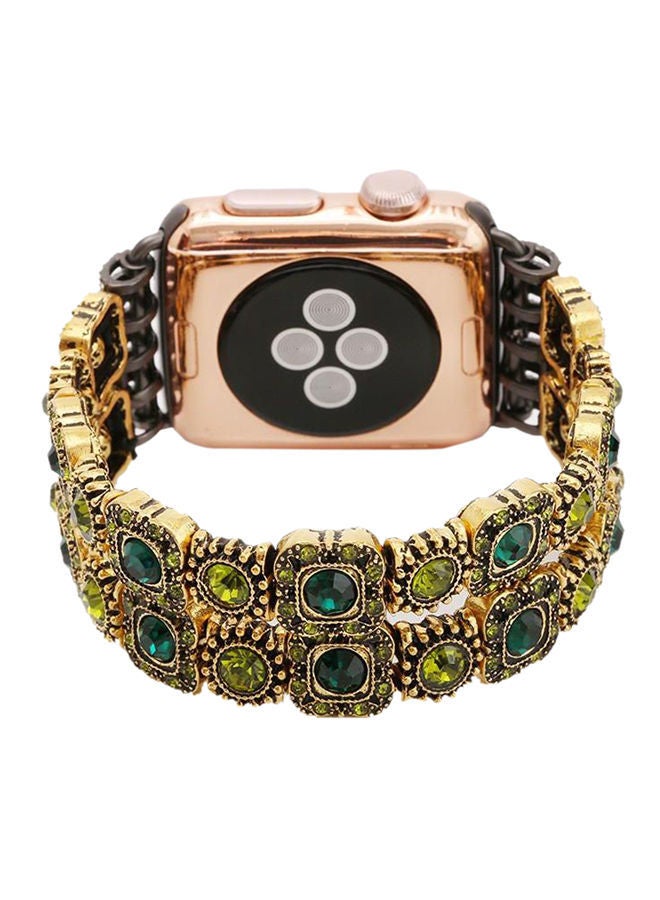 نيبمينينت سوار من الستانلس ستيل لساعة أبل 42 مليمتراً متعدد الألوان