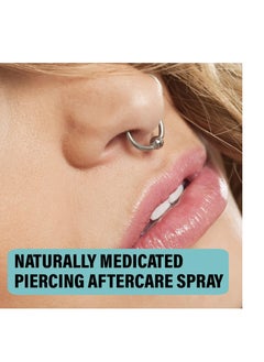 BASE LABORATORIES BASE LABORATORIES Piercing Aftercare Spray | Sterilizing Saline Spray for Piercings | Piercing Cleaner Spray for Ears, Nose - Saline Solution for Piercings, Piercing Bumps, Keloid Bumps & Wounds 4oz  - Image 4