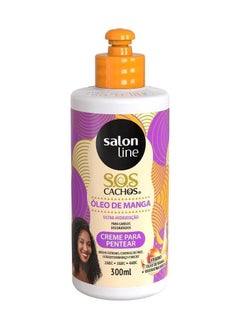 Salon Line Salon Line - Linha SOS Cachos (Oleo de Manga) - Creme para Pentear 300 Ml - (SOS Curls (Mango Oil) - Combing Cream 10.14 Fl Oz)  - Image 1