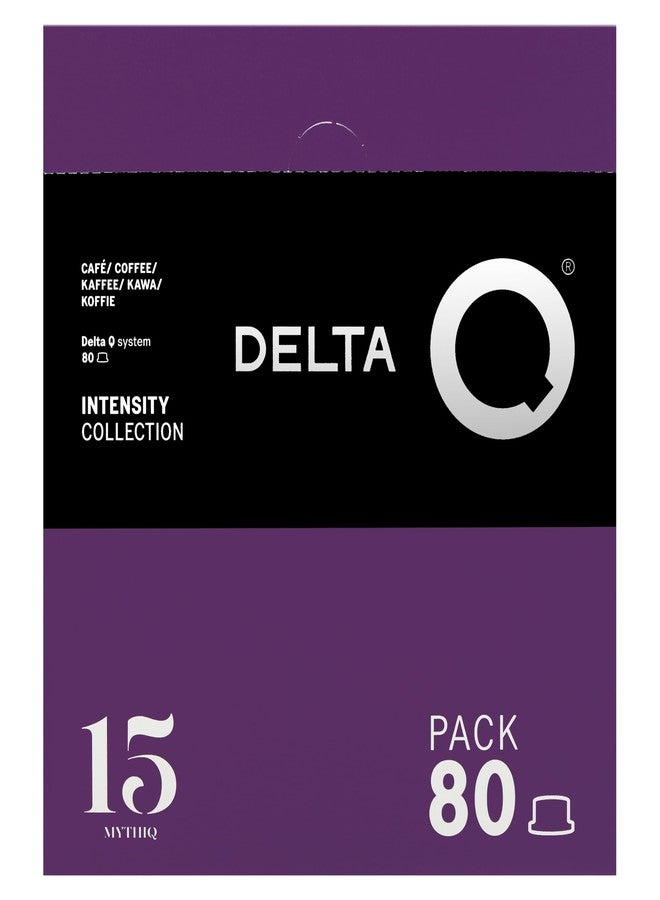 Delta Q MythiQ Espresso Pods for Delta Q machines, Intensity 15, Notes of Cocoa, Chocolate, and Toasted Nuts, XXL Pack - 80 Capsules - Image 2