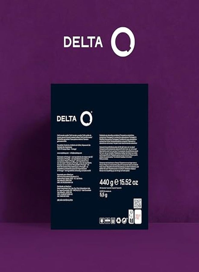 Delta Q MythiQ Espresso Pods for Delta Q machines, Intensity 15, Notes of Cocoa, Chocolate, and Toasted Nuts, XXL Pack - 80 Capsules - Image 4
